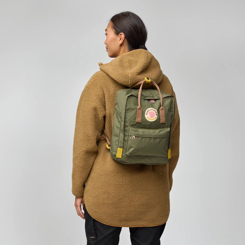 fjällräven rucksack kanken super grey Fjallraven Kanken Koncept Backpack Super Grey / Green