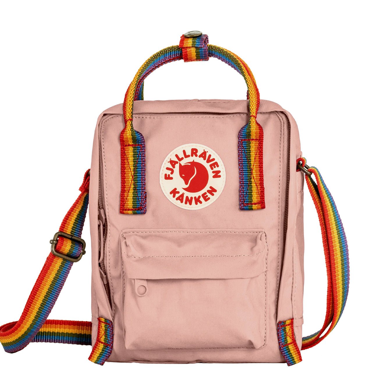 fjallraven kanken mini rainbow handle backpack This special edition from the renowned Swedish brand Fjllrven Fjallraven Kanken Rainbow Mini 7L
