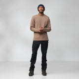 Fjallraven Keb Fleece Crew Neck Classic Suede Brown