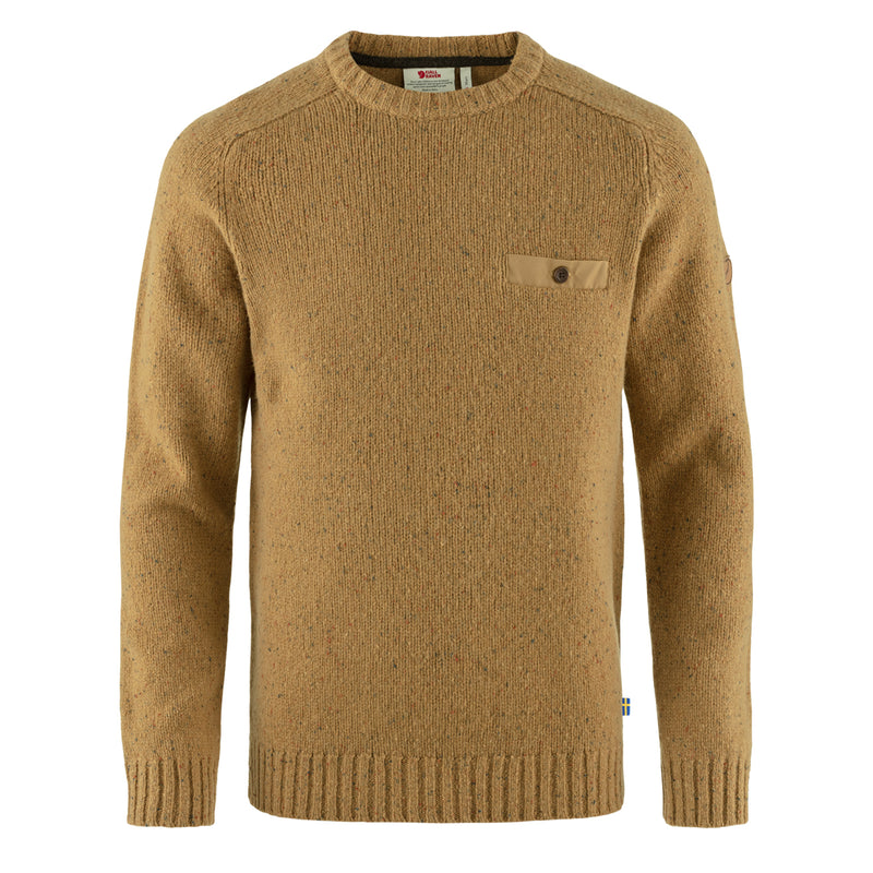 Fjallraven Lada Round-neck Sweater Buckwheat Brown