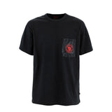 Fjallraven Logo Pocket T-Shirt Black - My Fox Bag