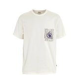 Fjallraven Logo Pocket T-Shirt Eggshell - My Fox Bag