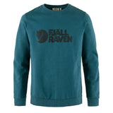 Fjallraven Logo Sweater Deep Sea - My Fox Bag