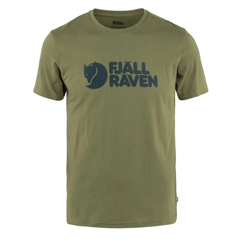 Fjallraven Logo T-Shirt Caper Green