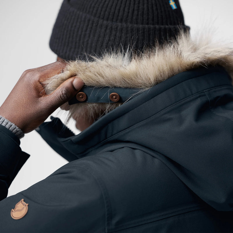 Fjallraven Nuuk Lite Parka Dark Navy - My Fox Bag