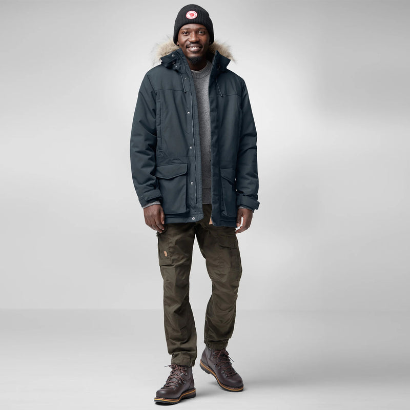 Fjallraven Nuuk Lite Parka Dark Navy - My Fox Bag