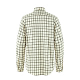 Fjallraven Ovik Flannel Shirt Chalk White / Laurel Green - My Fox Bag