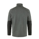 Fjallraven Ovik Fleece Half Zip Dark Grey - My Fox Bag