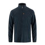 Fjallraven Ovik Lite Fleece Half Zip Dark Navy - My Fox Bag