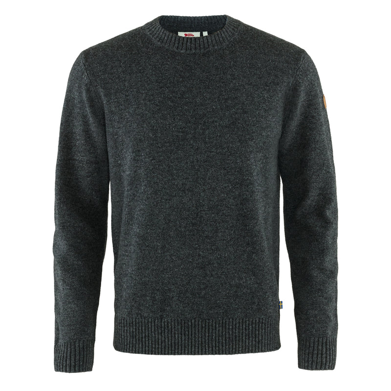 Fjallraven Ovik Round-neck Sweater Dark Grey