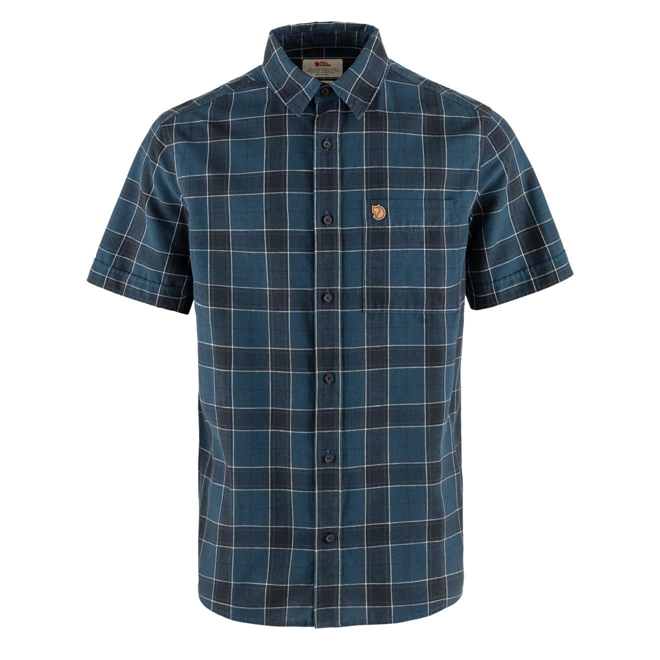 Fjallraven Ovik Travel Shirt SS Indigo Blue Dark Navy My Fox Bag fjallraven-ovik-travel-shirt-ss-indigo-blue-dark-navy-my-fox-bag
