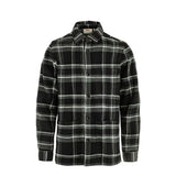 Fjallraven Ovik Wool Shirt Black / Dark Grey - My Fox Bag