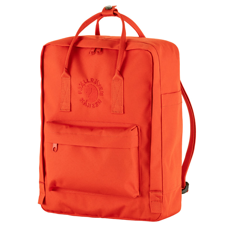 Fjallraven Re-Kanken Classic Backpack Flame Orange - My Fox Bag