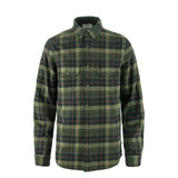 Fjallraven Singi Heavy Flannel Shirt Black / Deep Forest - My Fox Bag