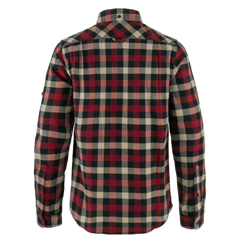 Fjallraven Skog Shirt Dark Navy / Red - My Fox Bag