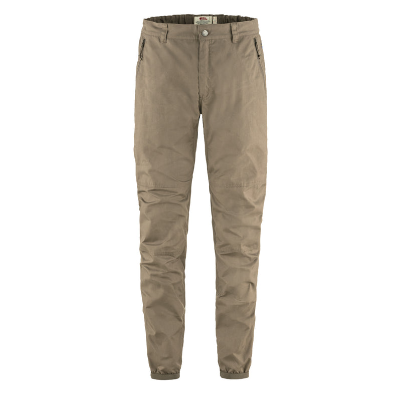 Fjallraven Vardag Trousers Reg Suede Brown