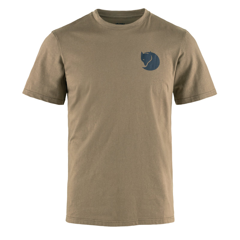 Fjallraven Walk With Nature T-Shirt Suede Brown