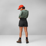 Fjallraven Womens Abisko Hike Shorts Black - My Fox Bag