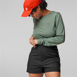 Fjallraven Womens Abisko Hike Shorts Black - My Fox Bag