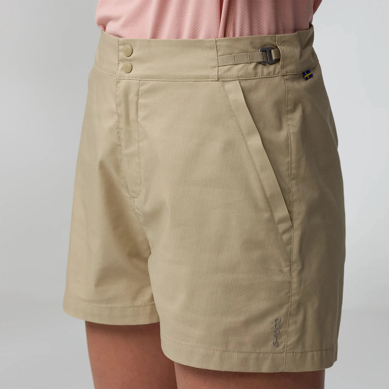 Fjallraven Womens Abisko Hike Shorts Fossil - My Fox Bag