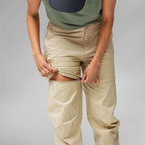 Fjallraven Womens Abisko Hike Zip-Off Trousers Reg Leg Fossil - My Fox Bag