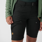 Fjallraven Womens Abisko Midsummer Shorts Dusty Rose - My Fox Bag