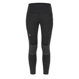Fjallraven Womens Abisko Trekking Tights Pro Black / Iron Grey - My Fox Bag