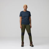 Fjallraven Womens Abisko Wool SS Black - My Fox Bag