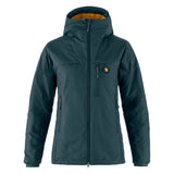 Fjallraven Womens Bergtagen 60 Insulation Jacket Mountain Blue / Mustard Yellow - My Fox Bag