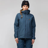 Fjallraven Womens Bergtagen 60 Insulation Jacket Mountain Blue / Mustard Yellow - My Fox Bag