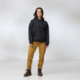 Fjallraven Womens Classic Hoodie Suede Brown - My Fox Bag