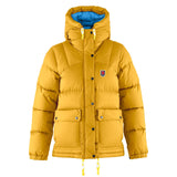 Fjallraven Womens Expedition Down Lite Jacket Mustard Yellow / UN Blue