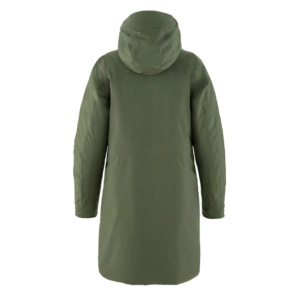 Fjallraven Womens HC Hydratic Padded Parka Laurel Green