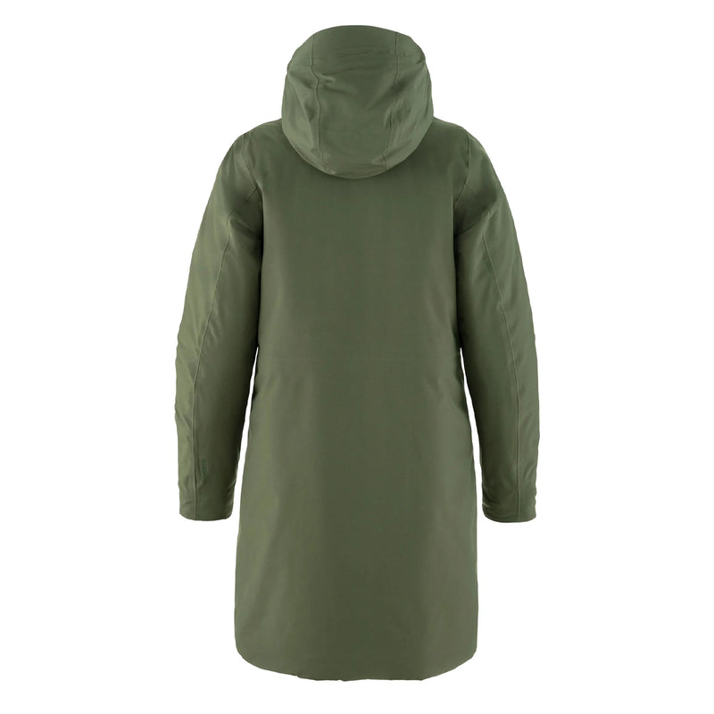 Fjallraven Womens HC Hydratic Padded Parka Laurel Green