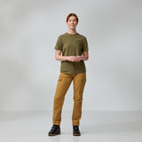 Fjallraven Womens Hemp Blend Out Here T-shirt Chalk White - My Fox Bag
