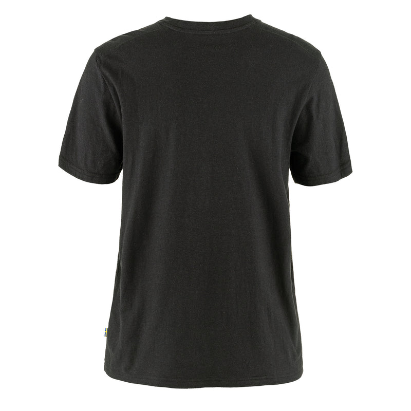 Fjallraven Womens Hemp Blend T-shirt Black