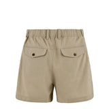 Fjallraven Womens Hemp Shorts Sand Stone