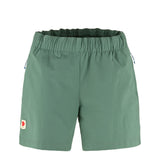 Fjallraven Womens High Coast Relaxed Shorts Patina Green - My Fox Bag