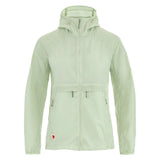 Fjallraven Womens High Coast Wind Hoodie Soft Jade