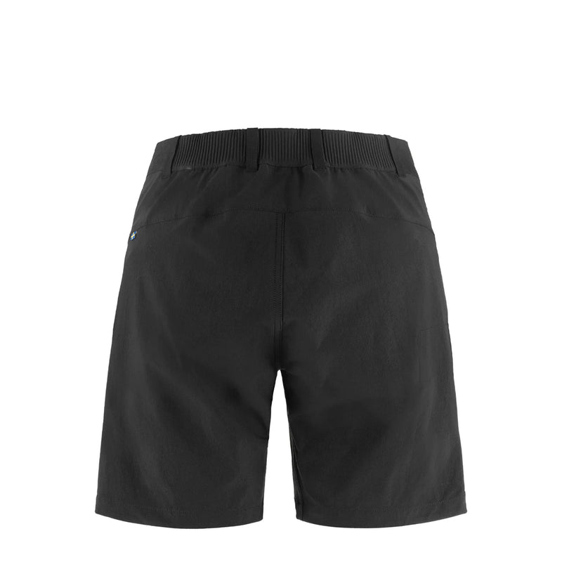 Fjallraven Womens Hoja Hybrid Shorts Black - My Fox Bag
