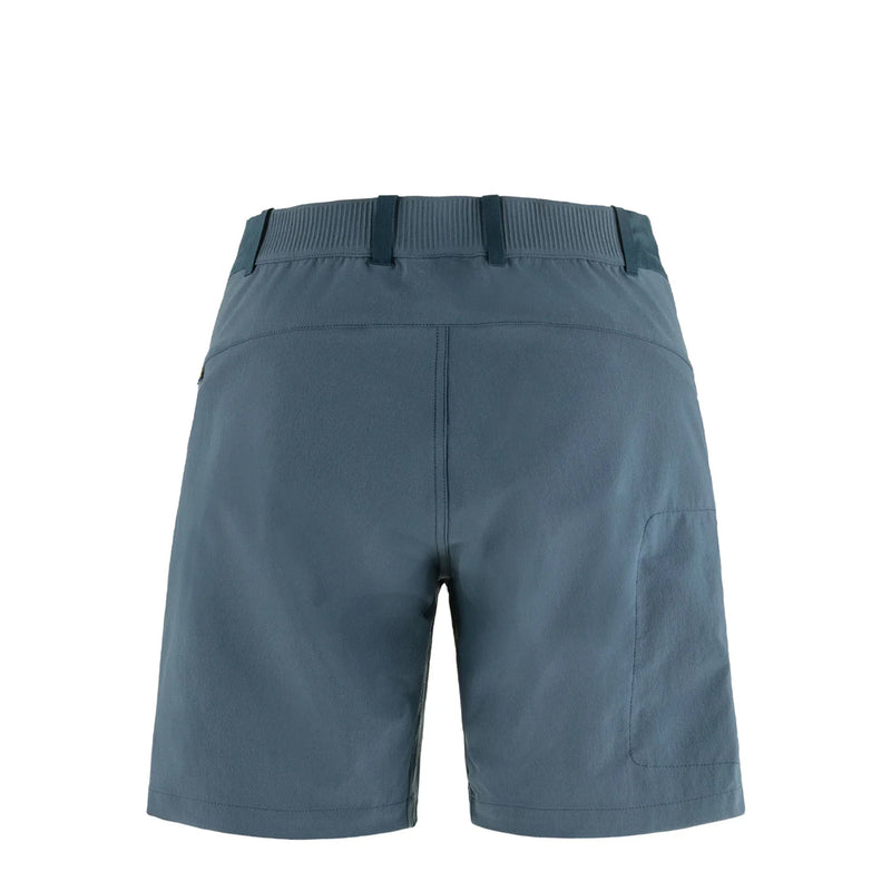 Fjallraven Womens Hoja Hybrid Shorts Navy - My Fox Bag