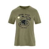 Fjallraven Womens Hoja Ivag T-shirt Classic Green