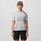 Fjallraven Womens Hoja Lugnt Wool T-shirt Classic Lavender Mist