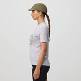 Fjallraven Womens Hoja Lugnt Wool T-shirt Classic Lavender Mist