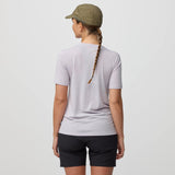 Fjallraven Womens Hoja Lugnt Wool T-shirt Classic Lavender Mist