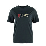 Fjallraven Womens Hoja Wool T-shirt Dark Navy - My Fox Bag