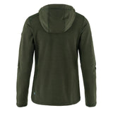 Fjallraven Womens Keb Fleece Hoodie Deep Forest