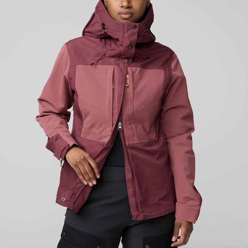 Fjallraven Womens Keb Jacket Black - My Fox Bag