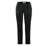 Fjallraven Womens Keb Trousers Curved Black
