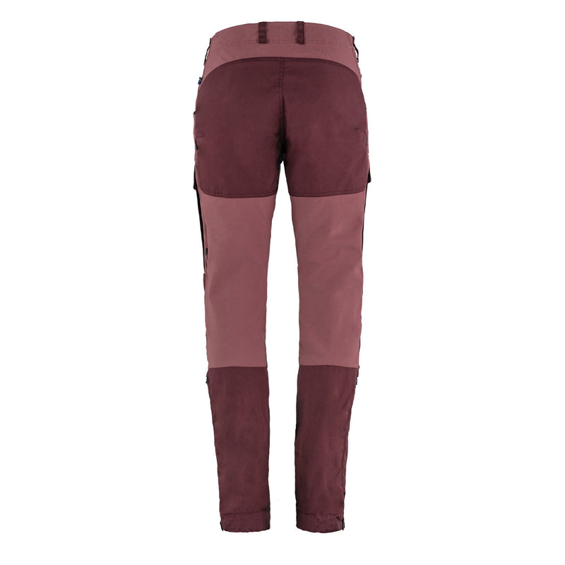Fjallraven Womens Keb Trousers Curved Short Port-Mesa Purple - My Fox Bag